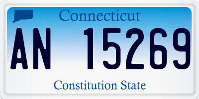 CT license plate AN15269
