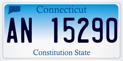 CT license plate AN15290