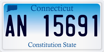 CT license plate AN15691