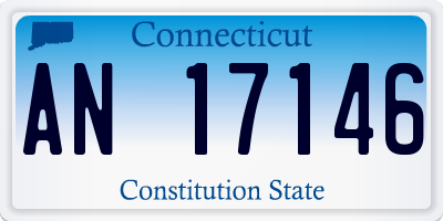 CT license plate AN17146