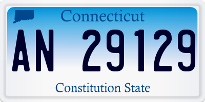CT license plate AN29129