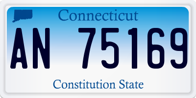 CT license plate AN75169