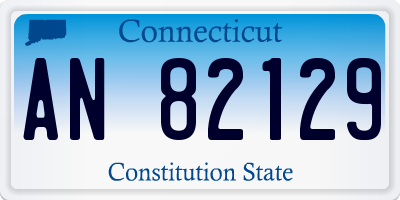 CT license plate AN82129