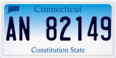 CT license plate AN82149