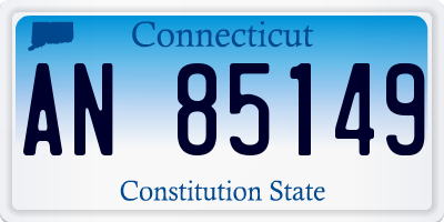 CT license plate AN85149