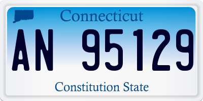 CT license plate AN95129