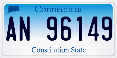 CT license plate AN96149