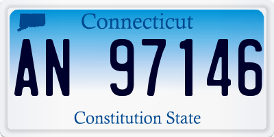 CT license plate AN97146