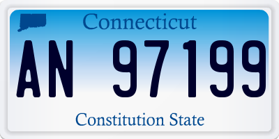 CT license plate AN97199