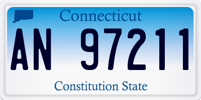 CT license plate AN97211