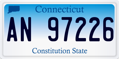 CT license plate AN97226