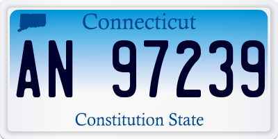 CT license plate AN97239