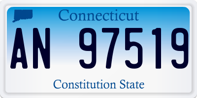 CT license plate AN97519