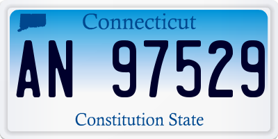 CT license plate AN97529