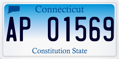 CT license plate AP01569