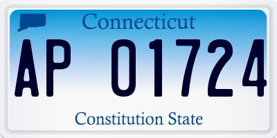 CT license plate AP01724