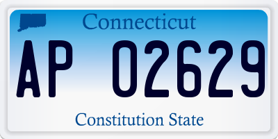 CT license plate AP02629