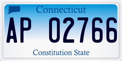 CT license plate AP02766