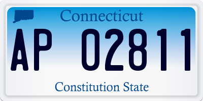 CT license plate AP02811