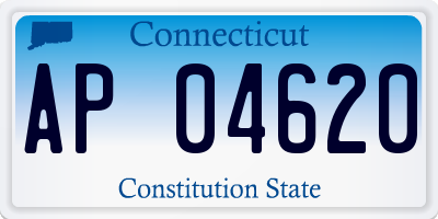 CT license plate AP04620