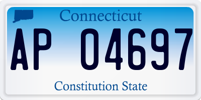CT license plate AP04697