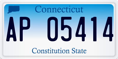 CT license plate AP05414