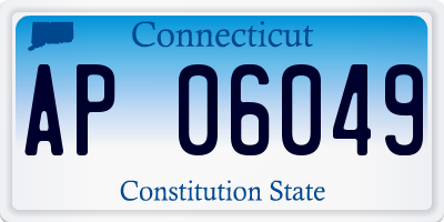 CT license plate AP06049