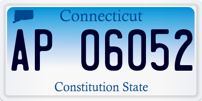 CT license plate AP06052