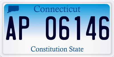 CT license plate AP06146
