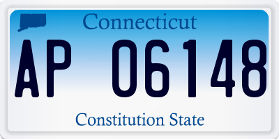 CT license plate AP06148