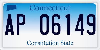 CT license plate AP06149