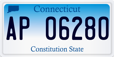 CT license plate AP06280