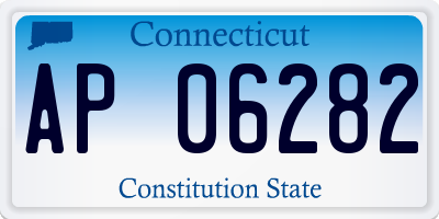 CT license plate AP06282