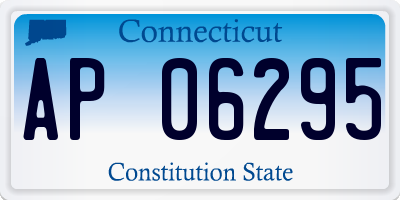 CT license plate AP06295