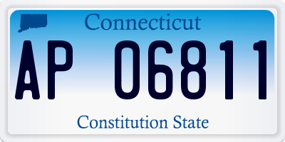 CT license plate AP06811