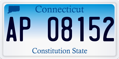 CT license plate AP08152