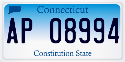 CT license plate AP08994