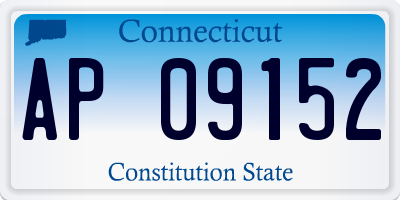 CT license plate AP09152