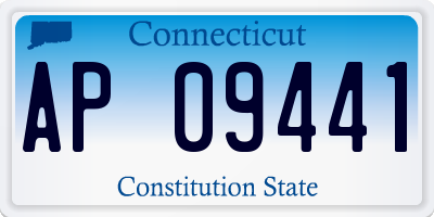 CT license plate AP09441