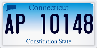 CT license plate AP10148