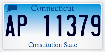 CT license plate AP11379