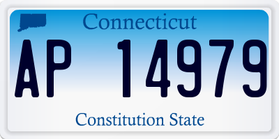 CT license plate AP14979