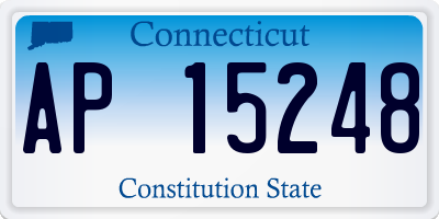 CT license plate AP15248