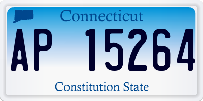 CT license plate AP15264