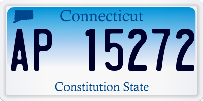 CT license plate AP15272