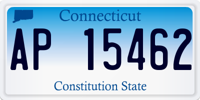 CT license plate AP15462