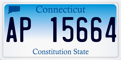 CT license plate AP15664