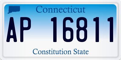 CT license plate AP16811