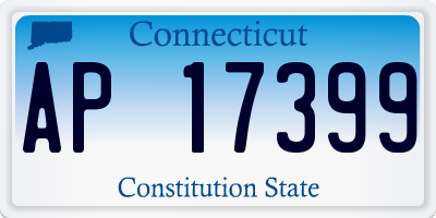 CT license plate AP17399
