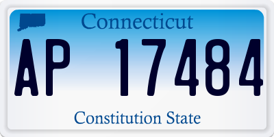 CT license plate AP17484